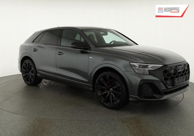 Audi Q8 50 TDI quattro qu S-LINE, Luft, Pano, B&O, 23-Zoll, AHK, Leder, AreaView, Optik schwarz 