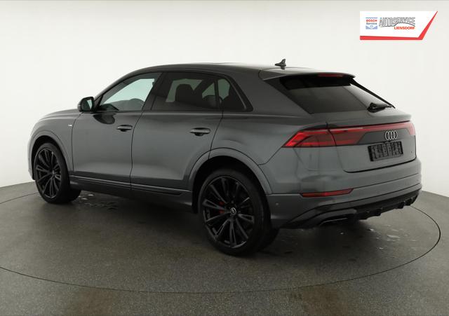 Audi Q8 50 TDI quattro qu S-LINE, Luft, Pano, B&O, 23-Zoll, AHK, Leder, AreaView, Optik schwarz 