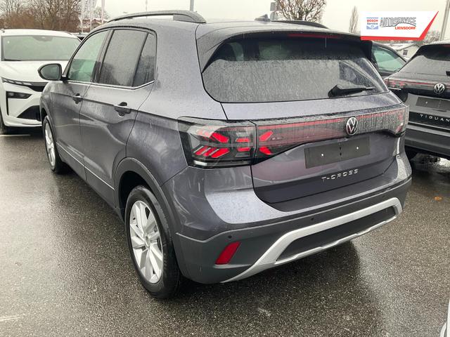 Volkswagen T-Cross 1.0 TSI 85 kW Life Life, IQ.Light, Kamera, ACC, Side. Winter, 17-Zoll 