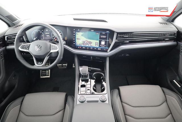 Volkswagen Touareg 3.0 TDI 210 kW 4Motion R-Line V6 Black, grau matt, AHK, HuD, Luft, Standheizung 