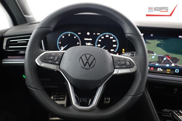 Volkswagen Touareg 3.0 TDI 210 kW 4Motion R-Line V6 Black, grau matt, AHK, HuD, Luft, Standheizung 