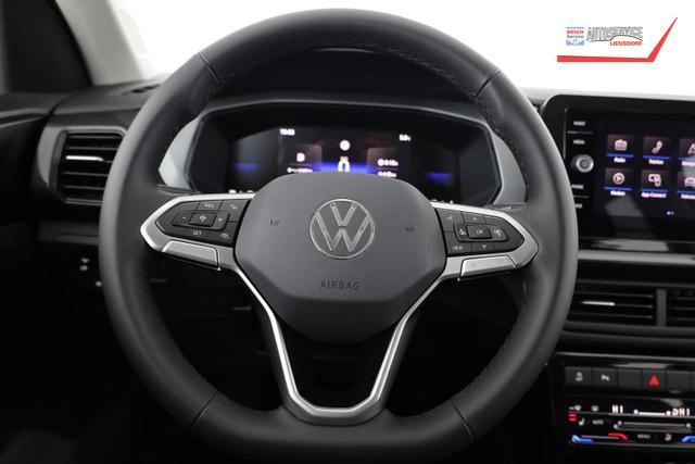 Volkswagen T-Cross 1.0 TSI 85 kW Life Life, AHK, IQ.Light, Kamera, ACC, Side. Winter, 17-Zoll 