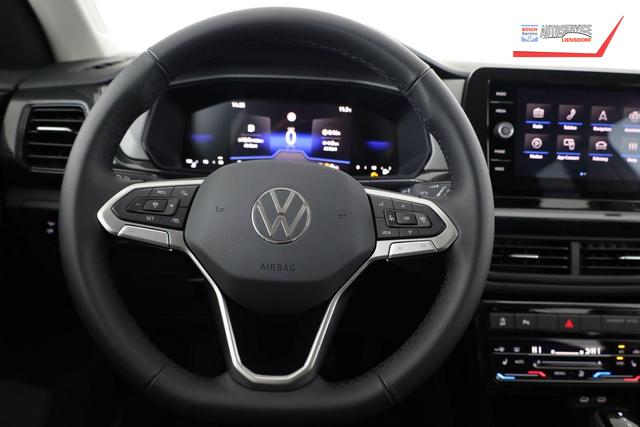 Volkswagen T-Cross 1.5 TSI 110 kW Life DSG Life, AHK, IQ.Light, ACC, Side, Kamera, 17-Zoll, Winterpaket 