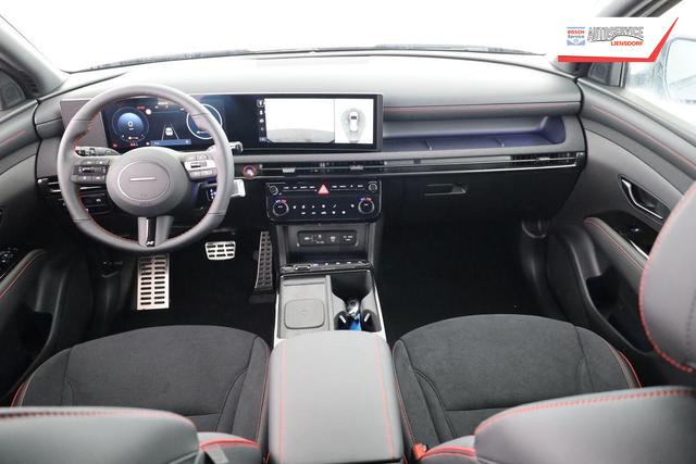 Hyundai TUCSON N Line 2WD 1.6 T-GDI DCT N-LINE, Navi, AreaView, Side, Winter, el. Klappe, 19-Zoll, Teilleder 