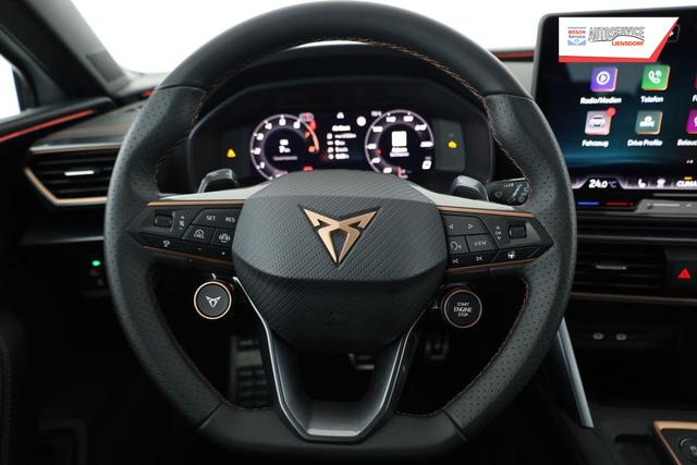 Cupra Leon Sportstourer ST 1.5 eTSI DSG, AHK, Matrix, Side, Kamera, el. Klappe, Winter, 5-J Garantie 