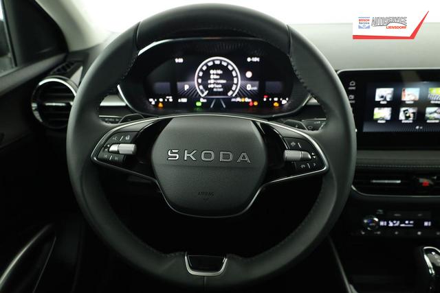 Skoda Fabia Selection 1.0 TSI DSG Selection, 15-Zoll schwarz, Winter, Ladeboden 