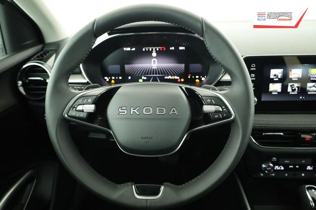 Skoda Fabia Selection 1.0 TSI DSG Selection, KESSY, Kamera, 15-Zoll schwarz, Winter, Ladeboden 