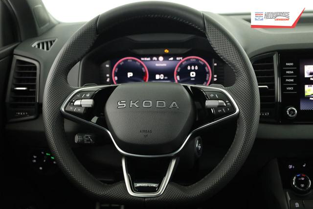Skoda Karoq Sportline 1.5 TSI DSG Sportline, AHK, Navi, Matrix, Kamera, el. Klappe, 5-J. Garantie 