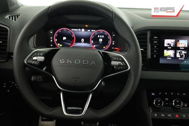 Skoda Karoq Sportline 1.5 TSI DSG Sportline, AHK, Navi, CANTON, Matrix, AreaView, Side, Kamera, el. Klappe, FS-beheizbar 