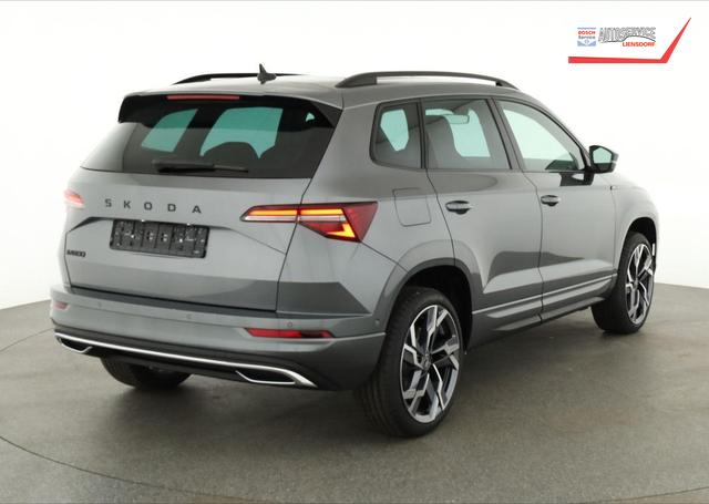 Skoda Karoq Sportline 1.5 TSI DSG Sportline, Pano, AHK, Navi, CANTON, Matrix, AreaView, Side, FS-beheizbar, 19-Zoll 