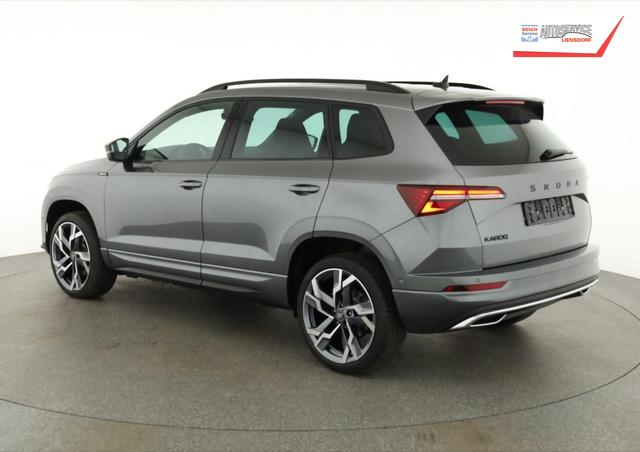 Skoda Karoq Sportline 1.5 TSI DSG Sportline, Pano, AHK, Navi, CANTON, Matrix, AreaView, Side, FS-beheizbar, 19-Zoll 