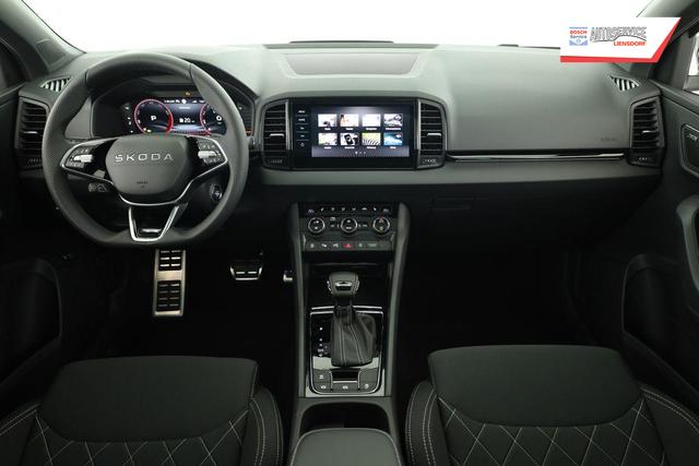 Skoda Karoq Sportline 1.5 TSI DSG Sportline, Pano, AHK, Navi, CANTON, Matrix, AreaView, Side, FS-beheizbar, 19-Zoll 