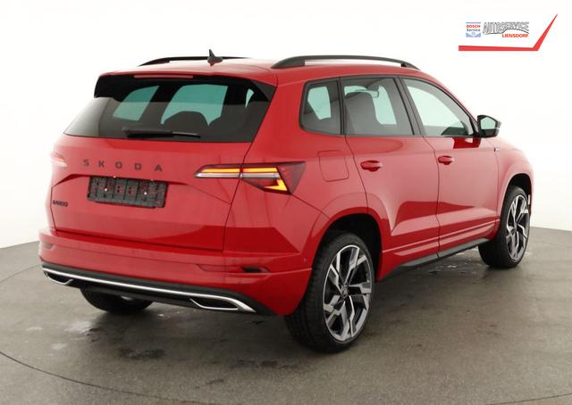 Skoda Karoq Sportline 1.5 TSI DSG Sportline, Pano, AHK, Navi, CANTON, Matrix, AreaView, Side, FS-beheizbar, 19-Zoll 
