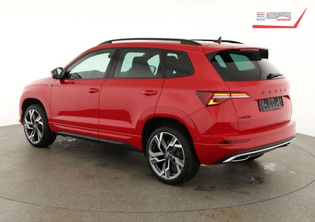 Skoda Karoq Sportline 1.5 TSI DSG Sportline, Pano, AHK, Navi, CANTON, Matrix, AreaView, Side, FS-beheizbar, 19-Zoll 