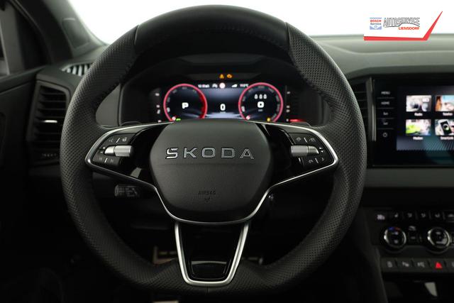 Skoda Karoq Sportline 4x4 2.0 TDI DSG Sportline, Pano, AHK, Navi, Matrix, AreaView, Side, Kamera, el. Klappe, FS-beheizbar, Winter 