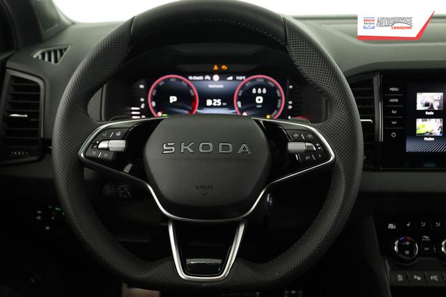 Skoda Karoq Sportline 1.5 TSI DSG Sportline, AHK, Navi, CANTON, Matrix, AreaView, Side, Kamera, el. Klappe, FS-beheizbar 