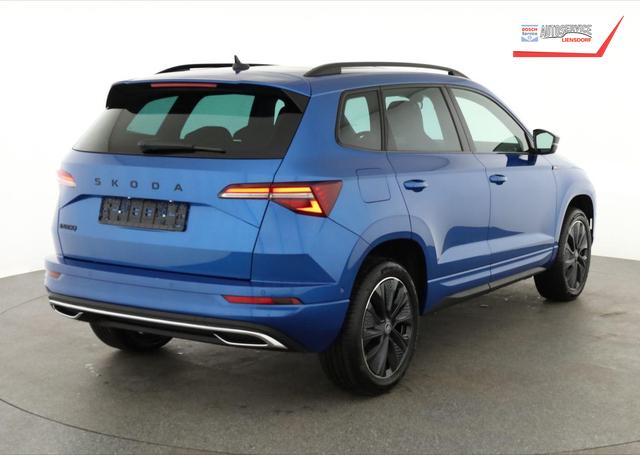 Skoda Karoq Sportline 1.5 TSI DSG Sportline, Pano, AHK, Navi, CANTON, Matrix, AreaView, Side, FS-beheizbar 