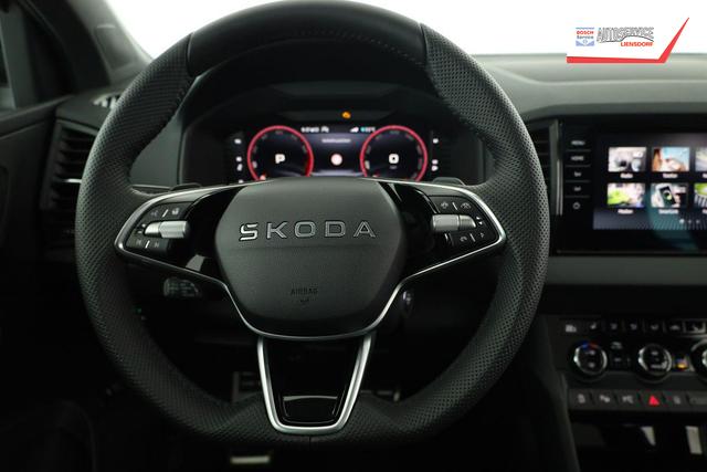 Skoda Karoq Sportline 1.5 TSI DSG Sportline, Pano, AHK, Navi, CANTON, Matrix, AreaView, Side, FS-beheizbar 