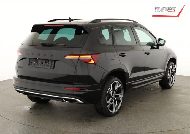 Skoda Karoq Sportline 1.5 TSI DSG Sportline, Pano, AHK, Navi, Matrix, AreaView, Side, FS-beheizbar, Winter, 19-Zoll 