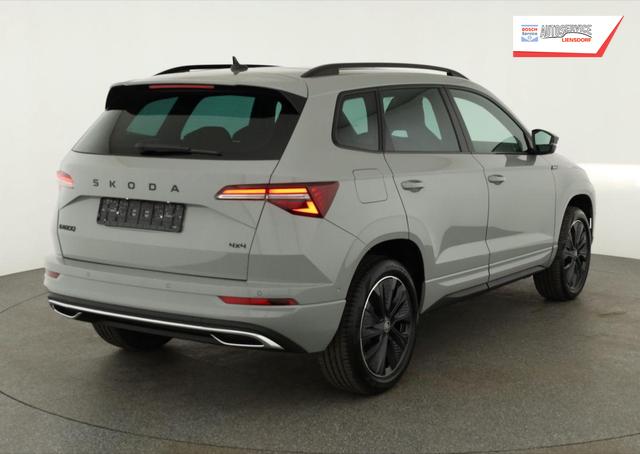 Skoda Karoq Sportline 4x4 2.0 TDI DSG Sportline, Pano, AHK, Navi, Matrix, AreaView, Side, Kamera, el. Klappe, FS-beheizbar, Winter 