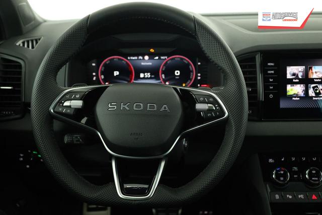 Skoda Karoq Sportline 4x4 2.0 TDI DSG Sportline, Pano, AHK, Navi, Matrix, AreaView, Side, Kamera, el. Klappe, FS-beheizbar, Winter 