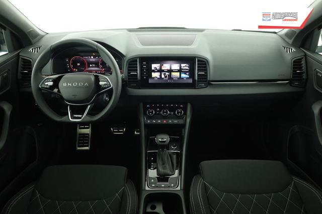 Skoda Karoq Sportline 2.0 TDI DSG Sportline, AHK, Navi, CANTON, Matrix, AreaView, Side, Kamera, el. Klappe, FS-beheizbar 