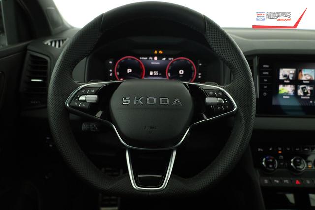 Skoda Karoq Sportline 4x4 2.0 TDI DSG Sportline, Pano, AHK, Navi, Matrix, AreaView, Side, Kamera, el. Klappe, FS-beheizbar, Winter 