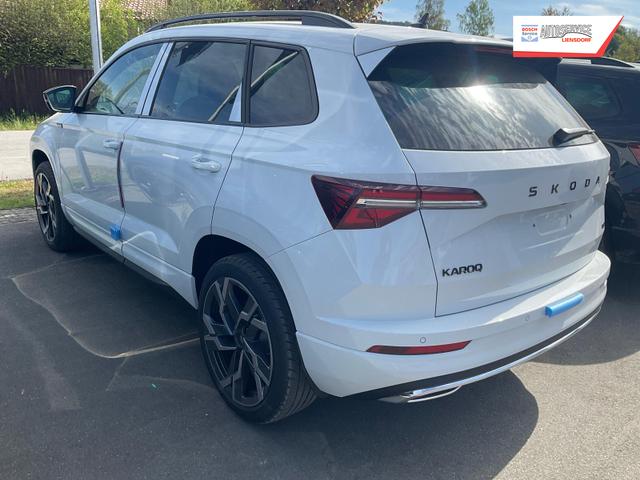 Skoda Karoq Sportline 4x4 2.0 TSI DSG Sportline, Pano, AHK, Navi, Matrix, Side, Winter, 5 J.-Garantie 