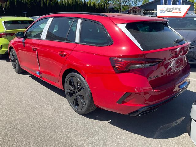 Skoda Octavia Combi 2.0 TSI 195 kW RS DSG, Pano, Standheizung, AHK, Navi, Matrix, Canton, Side, Winter, 5 J.-Garantie 