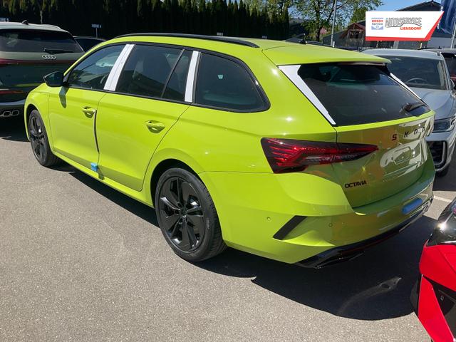 Skoda Octavia Combi 2.0 TSI 195 kW RS DSG, Pano, Standheizung, AHK, Navi, Matrix, Sound, Side, Winter, 5 J.-Garantie 
