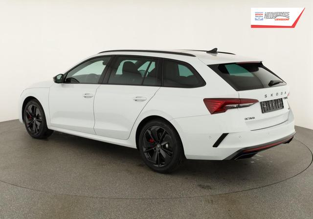 Skoda Octavia Combi 2.0 TSI 195 kW RS DSG, Pano, Standheizung, AHK, Navi, Matrix, Canton, Side, Winter, 5 J.-Garantie 