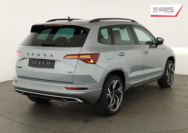 Skoda Karoq Sportline 4x4 2.0 TSI DSG Sportline, Pano, AHK, Navi, Matrix, Side, Winter, 5 J.-Garantie 