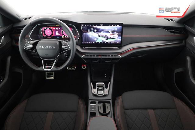 Skoda Octavia Combi 2.0 TSI 195 kW RS DSG, Pano, Standheizung, AHK, Navi, Matrix, Canton, Side, Winter, 5 J.-Garantie 