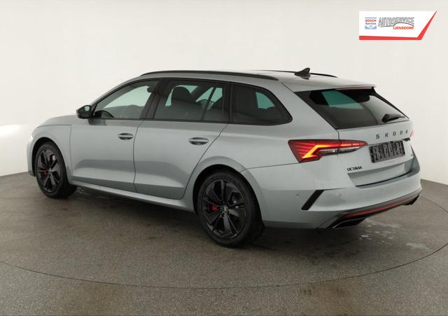 Skoda Octavia Combi 2.0 TSI 195 kW RS DSG, Pano, Standheizung, AHK, Navi, Matrix, Canton, Side, Winter, 5 J.-Garantie 