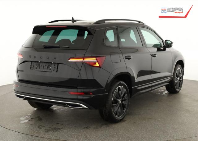 Skoda Karoq Sportline 1.5 TSI DSG Sportline, Pano, AHK, Navi, CANTON, Matrix, AreaView, Side, FS-beheizbar 