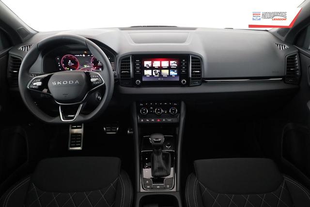 Skoda Karoq Sportline 1.5 TSI DSG Sportline, AHK, Navi, CANTON, Matrix, AreaView, Side, FS-beheizbar, 5-J. Garantie 