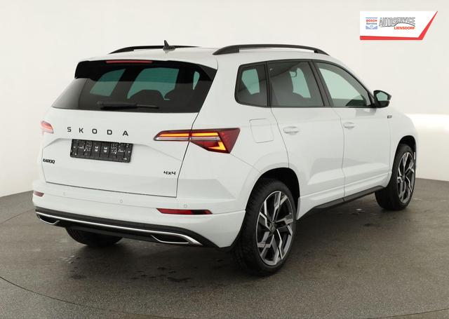 Skoda Karoq Sportline 4x4 2.0 TSI DSG Sportline, Pano, AHK, Navi, Matrix, Side, Winter, 5 J.-Garantie 
