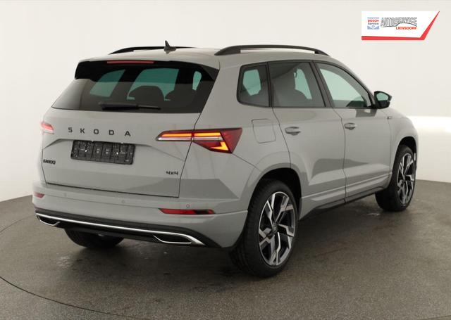 Skoda Karoq Sportline 4x4 2.0 TSI DSG Sportline, Pano, AHK, Navi, Matrix, Side, Winter, 5 J.-Garantie 