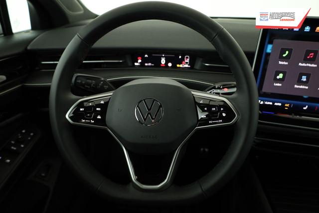 Volkswagen ID.7 Pro 210 kW Black, AHK, HuD, IQ.Light, IQ.Drive, AreaView, Side, 19-Zoll 