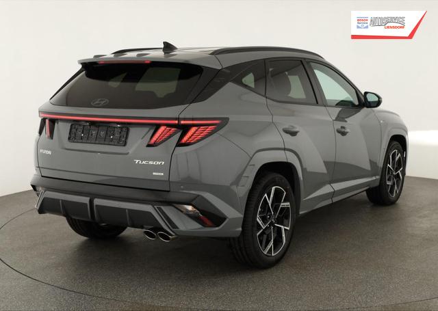 Hyundai TUCSON 1.6 T-GDI DCT 4WD N-LINE, el. Klappe, Teilleder, Navi, Kamera, ACC 