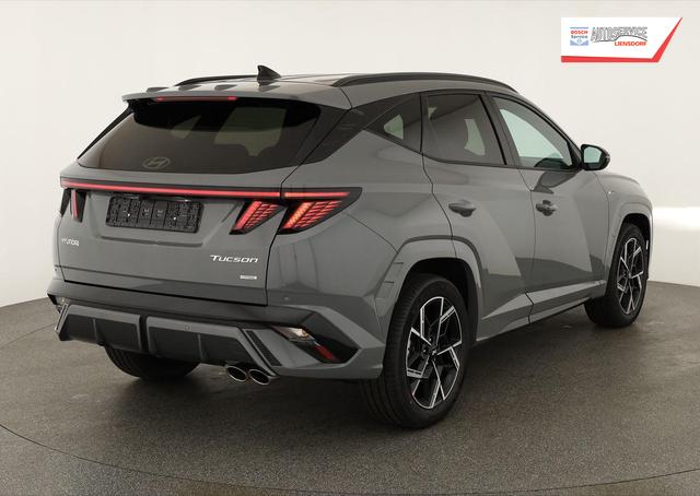 Hyundai TUCSON 1.6 T-GDI DCT 4WD N-LINE, AHK, el. Klappe, Teilleder, Navi, Kamera, ACC 