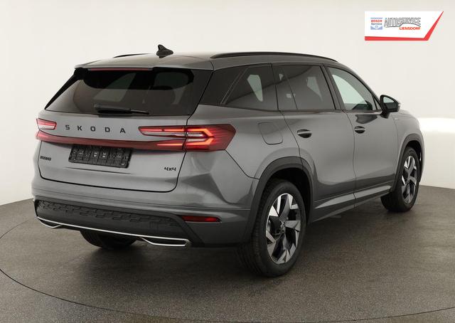 Skoda Kodiaq 2.0 TSI 150 kW 4x4 Sportline DSG Sportline, 7-Sitzer, AHK, Navi, Matrix, Side, Kamera, Winter, 19-Zoll, 4 J.-Garantie 