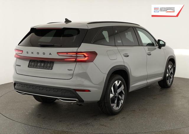 Skoda Kodiaq 2.0 TDI 142 kW 4x4 Sportline DSG Sportline, Pano, AHK, Navi, Matrix, el. Klappe, Side, Winter, 19-Zoll, 4 J.-Garantie 