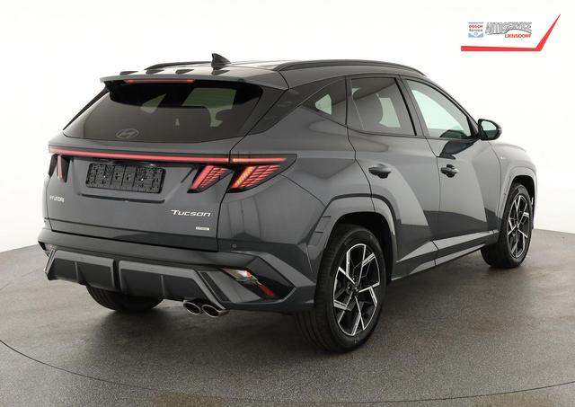 Hyundai TUCSON 1.6 T-GDI DCT 4WD N-LINE, AHK, el. Klappe, Teilleder, Navi, Kamera, ACC 