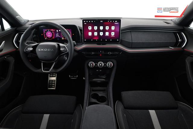 Skoda Kodiaq 1.5 TSI mHEV 110 kW Sportline DSG Sportline, AHK, Navi, Matrix, el. Klappe, Side, Winter, 19-Zoll 