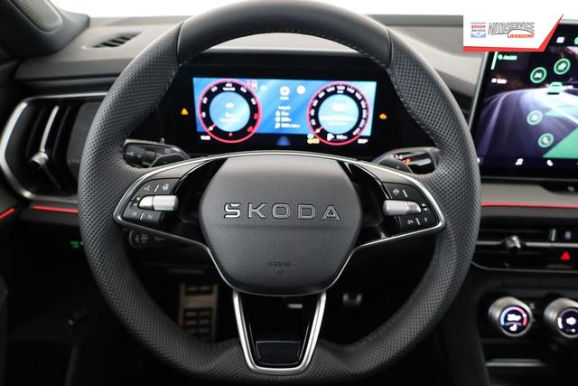 Skoda Kodiaq 1.5 TSI mHEV 110 kW Sportline DSG Sportline, AHK, Navi, Matrix, el. Klappe, Side, Winter, 19-Zoll 