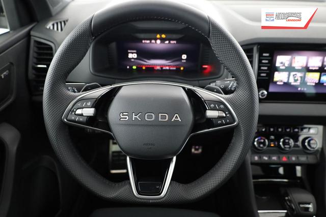 Skoda Karoq Sportline 1.5 TSI DSG Sportline, Pano, AHK, Navi, CANTON, Matrix, AreaView, Side, Kamera, el. Klappe, FS-beheizbar, 5 J.-Garantie 