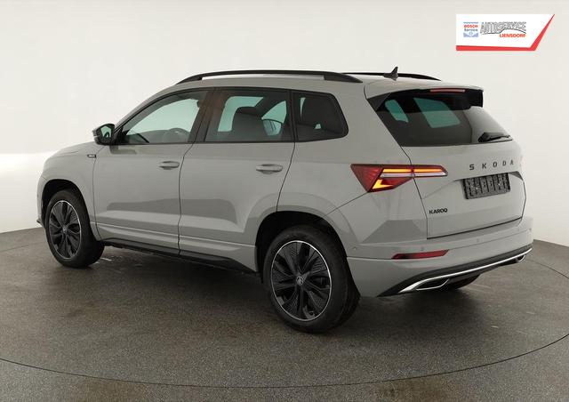 Skoda Karoq Sportline 1.5 TSI DSG Sportline, Pano, AHK, Navi, CANTON, Matrix, AreaView, Side, el. Klappe, FS-beheizbar, 5 J.-Garantie 