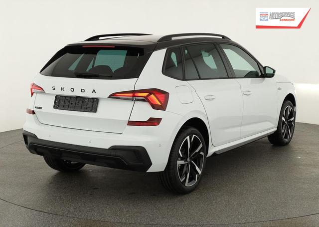 Skoda Kamiq Monte Carlo 1.5 TSI Carlo, Pano, AHK, Matrix, Navi, el. Klappe, 18-Zoll, 5 J.-Garantie 
