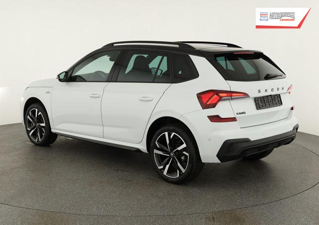Skoda Kamiq Monte Carlo 1.5 TSI Carlo, Pano, AHK, Matrix, Navi, el. Klappe, 18-Zoll, 5 J.-Garantie 